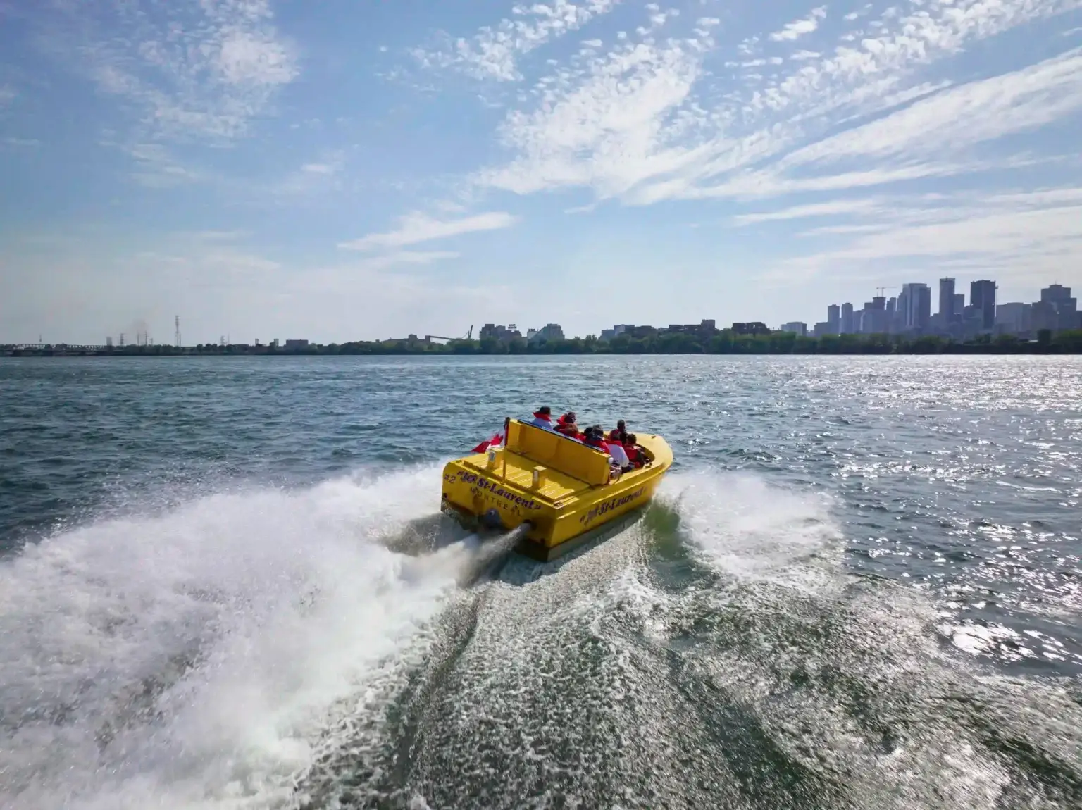 Spin Boating at Jet Boating Montreal